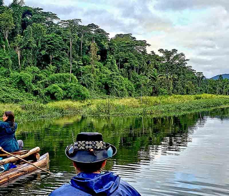 Manu National Park - A vast park protecting diverse ecosystems from the Andes to the Amazon basin, rich in wildlife.
