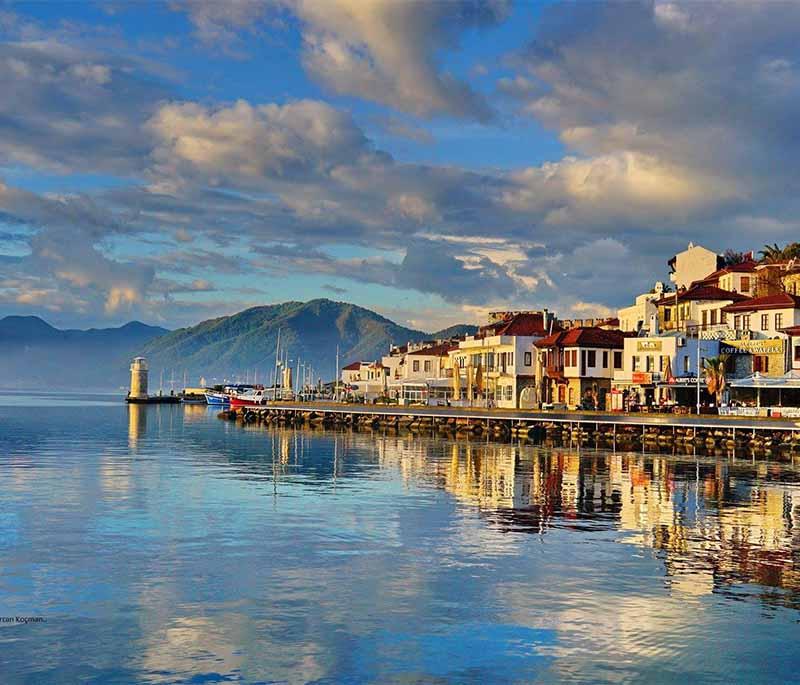 Marmaris - A popular resort town known for its beautiful beaches, vibrant nightlife, and stunning marina.