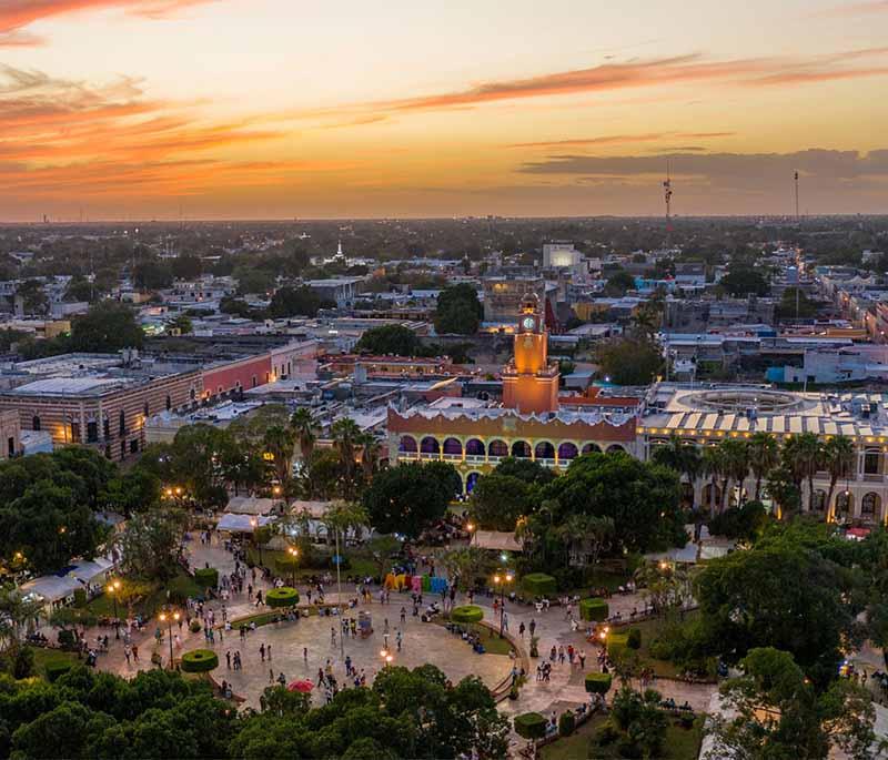 Merida, Yucatan - Cultural capital of Yucatan Peninsula, colonial history, vibrant markets, close to Mayan ruins.