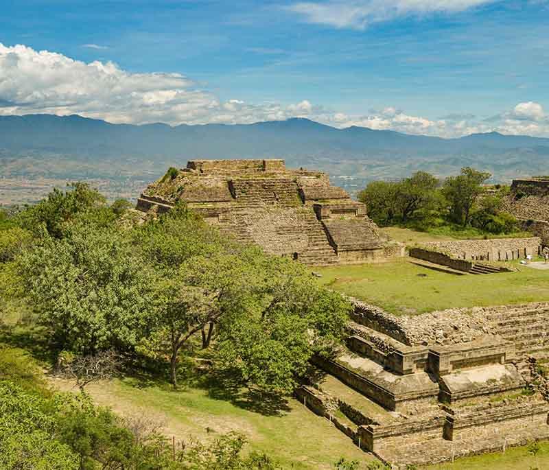 Monte Alban, Oaxaca - Significant Zapotec archaeological site, sweeping views, ancient temples, well-preserved tombs.