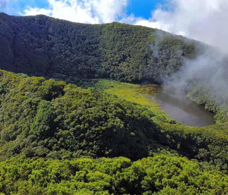 Mount Hibok-Hibok - An active volcano on Camiguin Island, offering challenging hikes, scenic views, and hot springs.