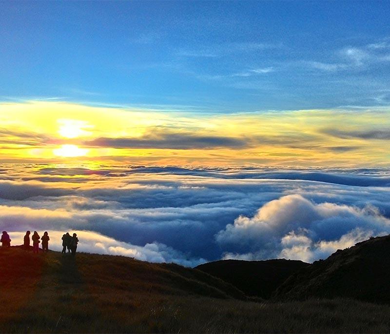 Mount Pulag - The third highest mountain in the Philippines, known for its sea of clouds, diverse flora, and stunning views.