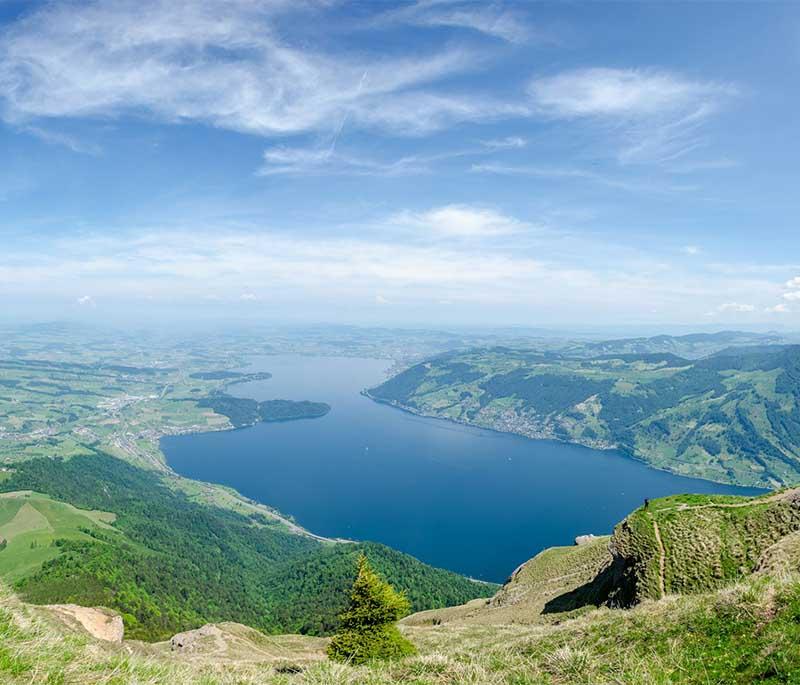 Mount Rigi - Known as the Queen of the Mountains, offering stunning views and accessible by cogwheel train.