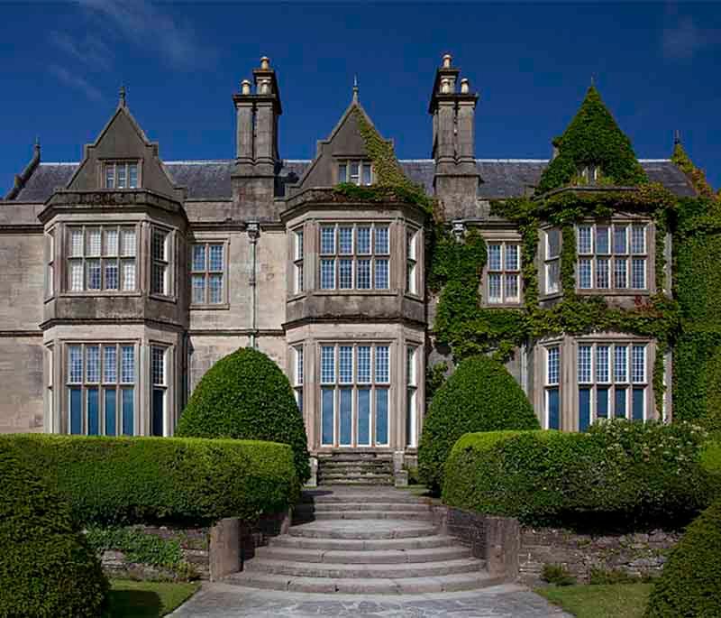 Muckross House and Gardens, County Kerry, a Victorian mansion set in beautiful gardens within Killarney National Park.
