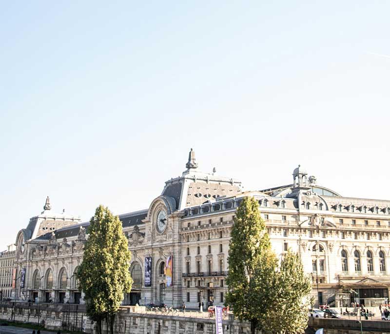 Musée d'Orsay, Paris, a museum housed in a former railway station, featuring an collection of Impressionist masterpieces.