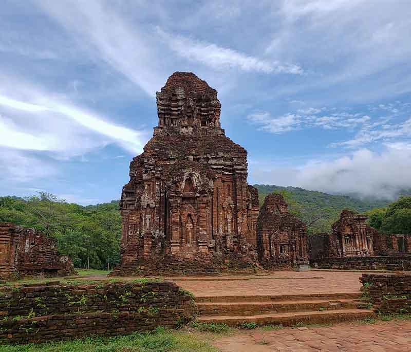 My Son Sanctuary - A UNESCO World Heritage site featuring ancient Hindu temple ruins from the Champa civilization.