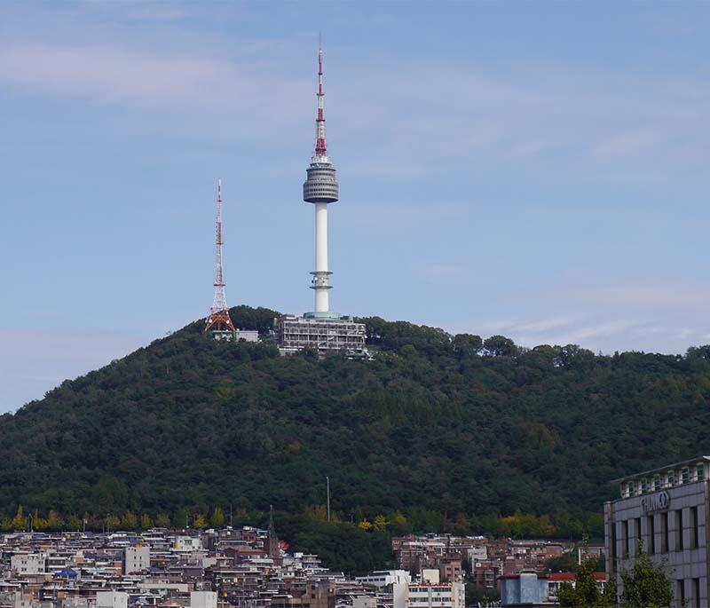 Namsan Seoul Tower, Seoul - An iconic observation tower offering panoramic views of Seoul and the surrounding area.