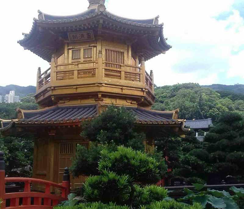Nan Lian Garden in Hong Kong, a beautifully landscaped traditional Chinese garden offering a serene escape.