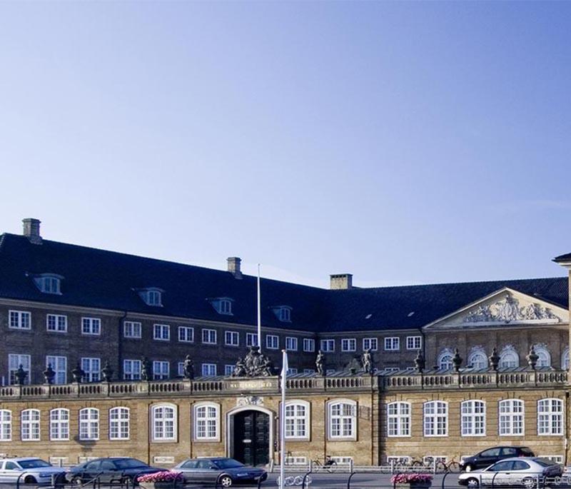 National Museum of Denmark, Copenhagen, showcasing Denmark's history exhibits from prehistoric to modern times.