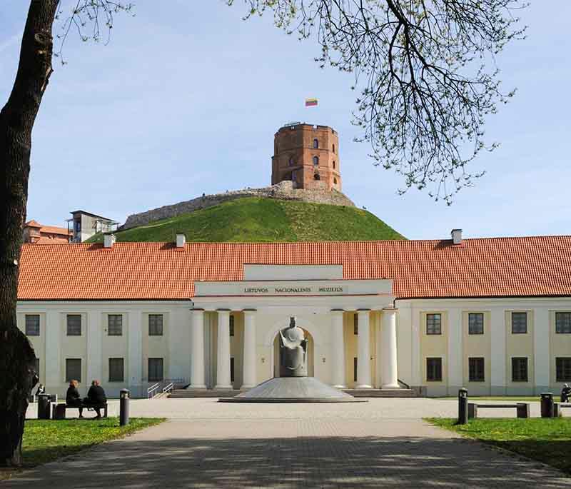 National Museum of Lithuania, a museum in Vilnius showcasing Lithuanian history, culture, and heritage.