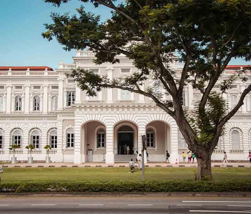 National Museum of Singapore - The oldest museum in Singapore, offering exhibits on the country's history, and development.