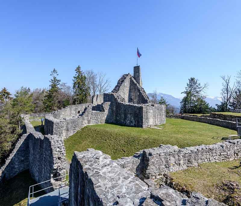 Nendeln Castle Ruins, the remains of a medieval castle, offering a glimpse into the region's history.