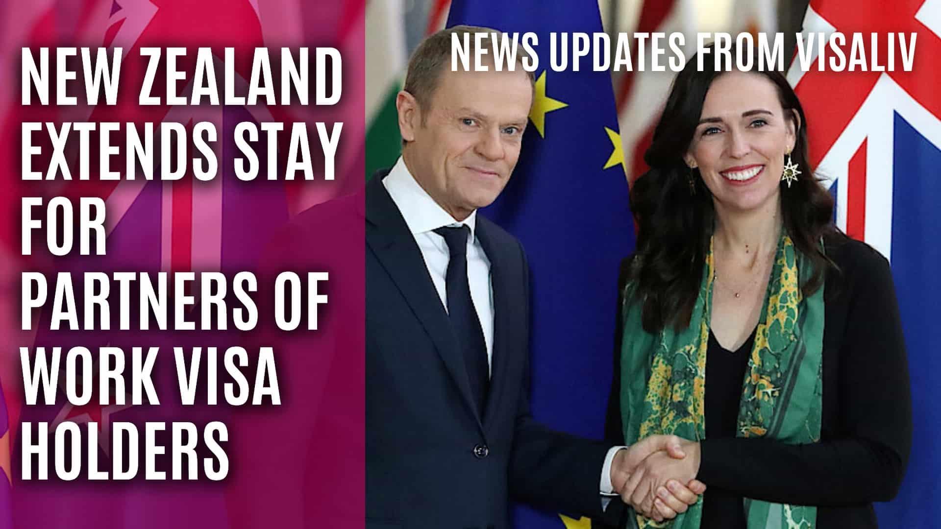 New Zealand announces an extension of stay for partners of work visa holders, promoting family unity and skilled migration.
