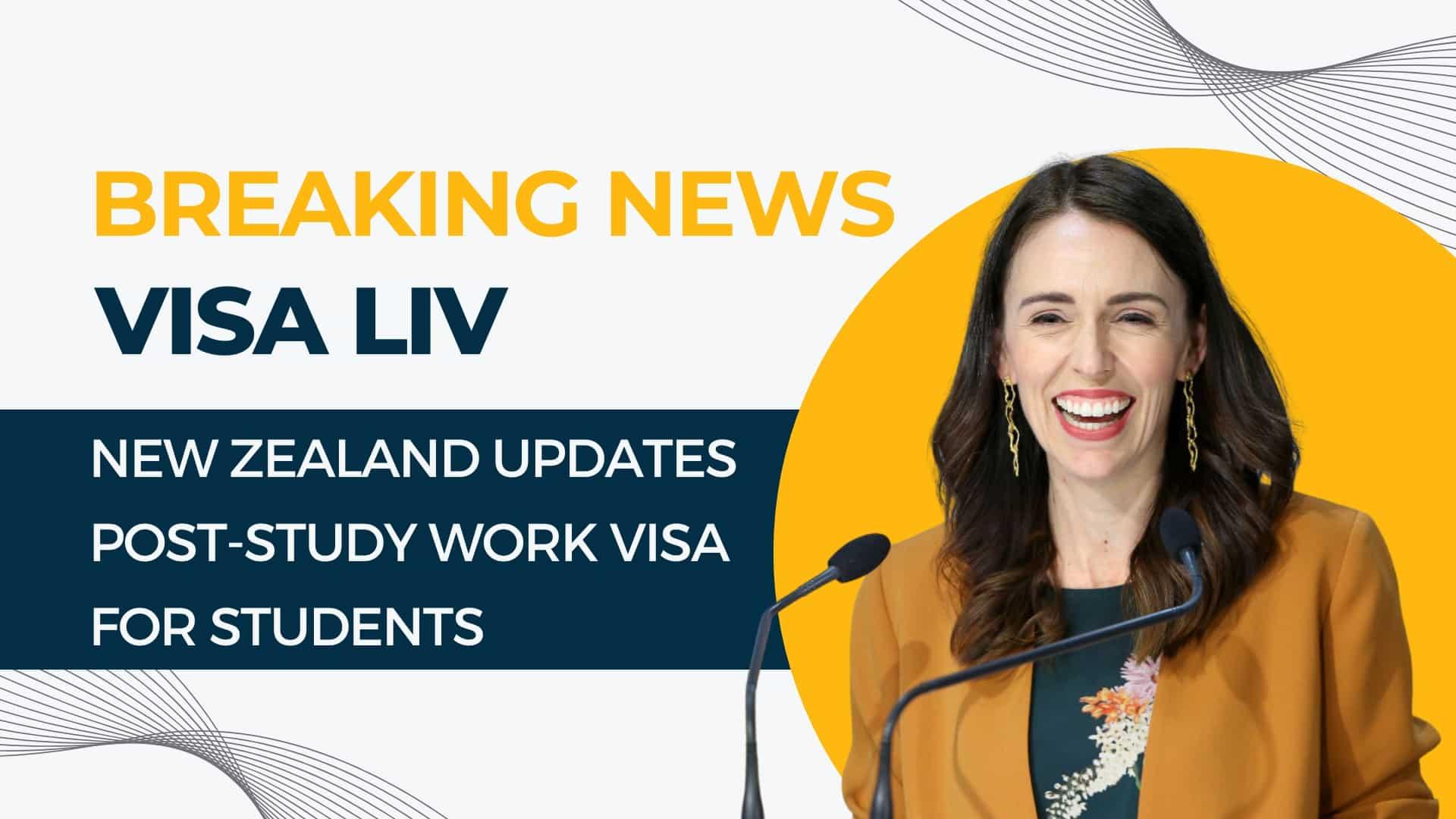 New Zealand updates its post-study work visa for students, offering more opportunities for international graduates.