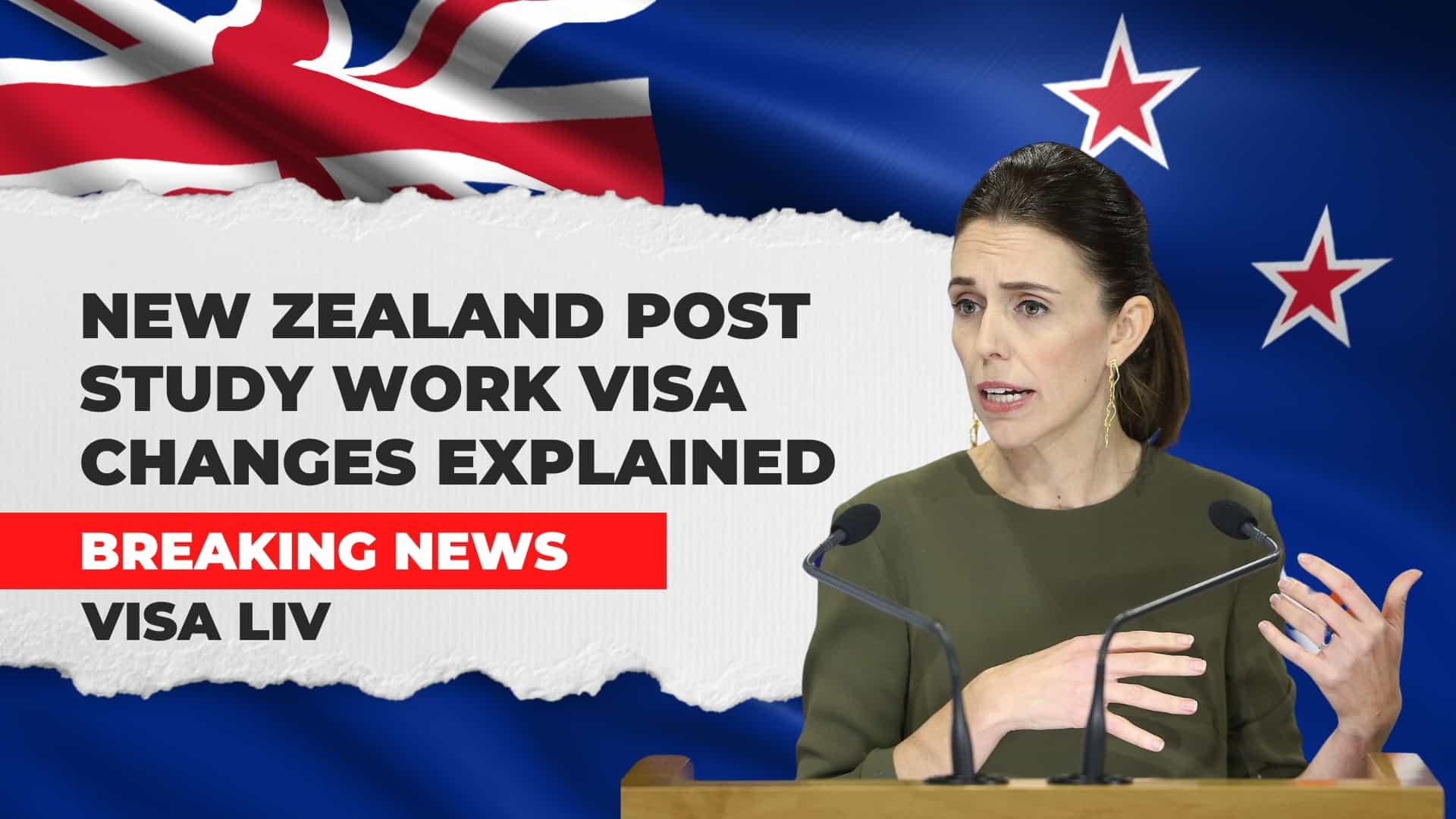 New Zealand revises post-study work visa policies, affecting international graduates' work opportunities.