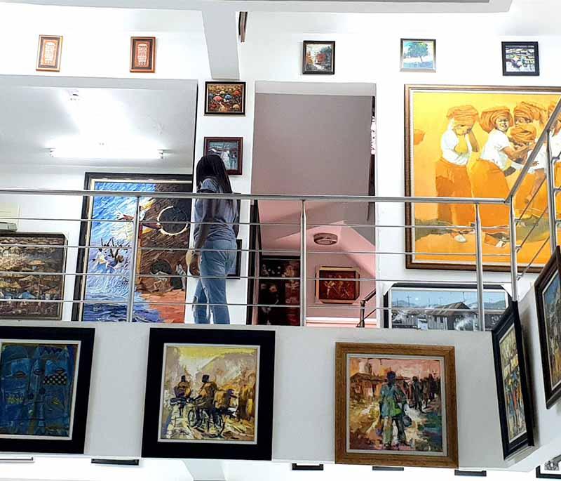 Nike Art Gallery - One of the largest art galleries in Lagos, showcasing contemporary and traditional African art.