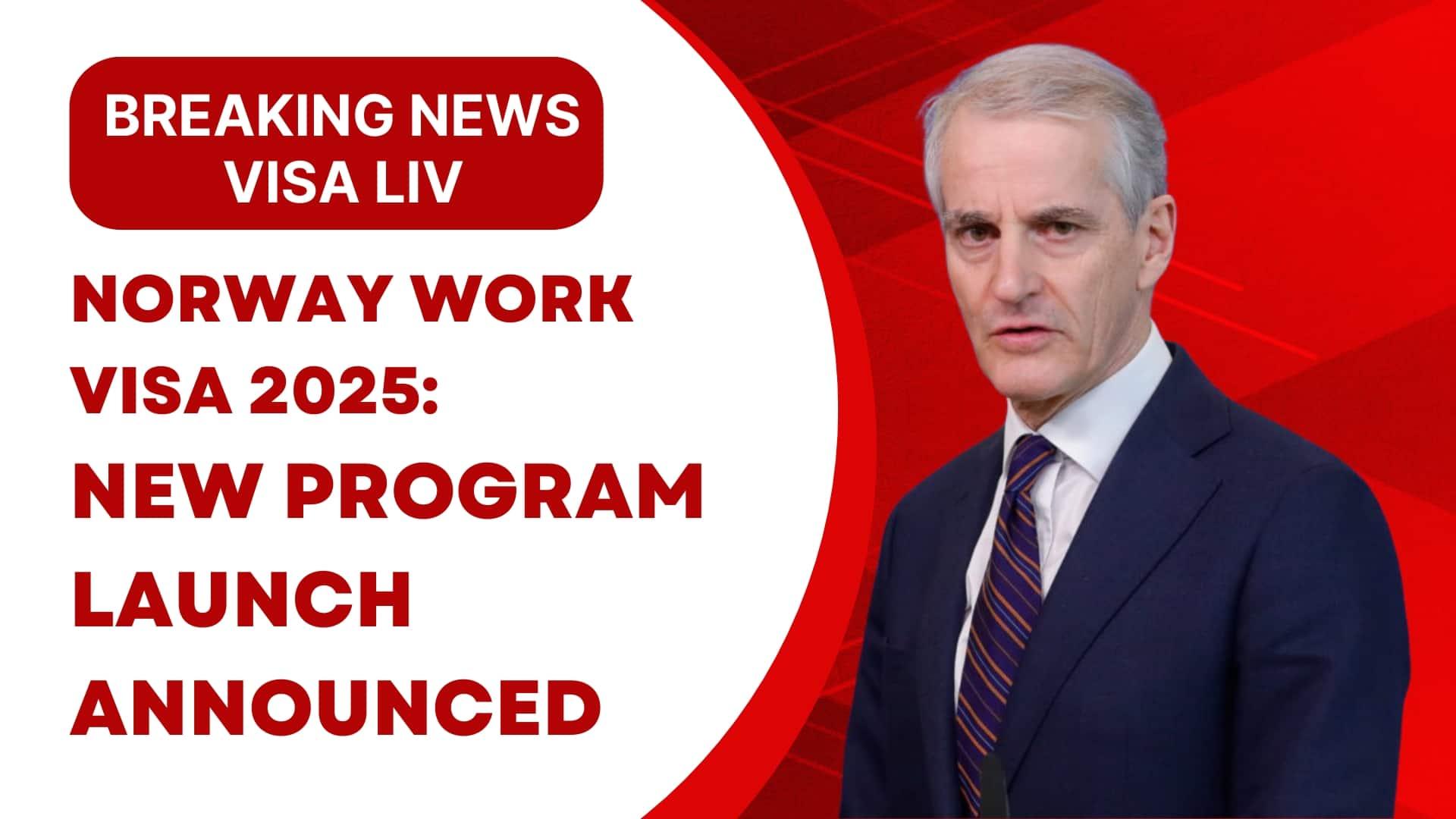 Norway announces a new work visa program for 2025, offering expanded opportunities for international workers.