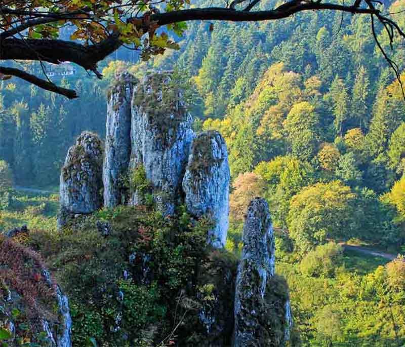 Ojcow National Park - Scenic park with limestone cliffs, mysterious caves, and picturesque valleys, perfect for nature lovers