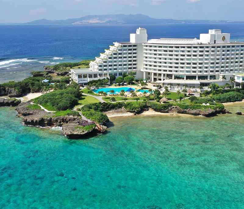 Okinawa, a tropical island known for its unique culture, beautiful beaches, and historic sites from the Ryukyu Kingdom.