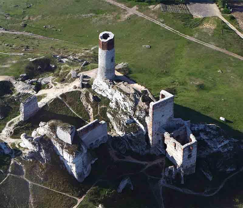 Olsztyn Castle - Medieval castle with historical exhibits and scenic surroundings, a captivating historical site.