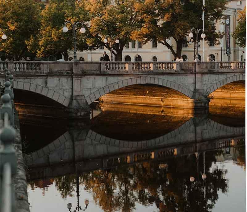 Örebro - A city known for its impressive castle, beautiful parks, cultural events, and lively festivals.