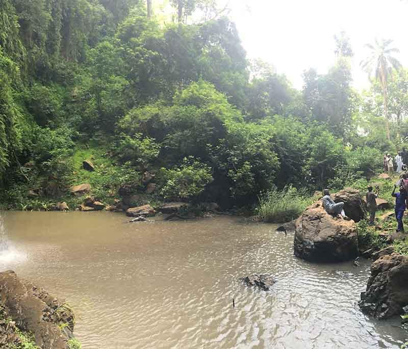 Owu Waterfall - One of the highest waterfalls in West Africa, located in Kwara State, ideal for hiking and nature photography