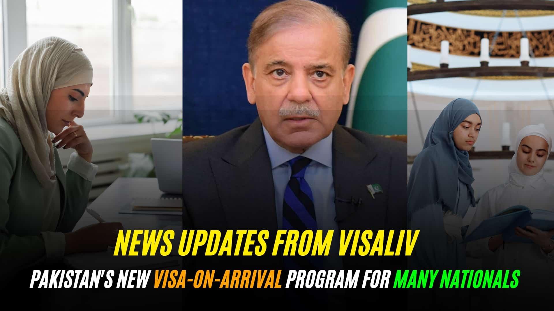 Pakistan launches a new visa-on-arrival program for many nationals, simplifying entry and boosting tourism.