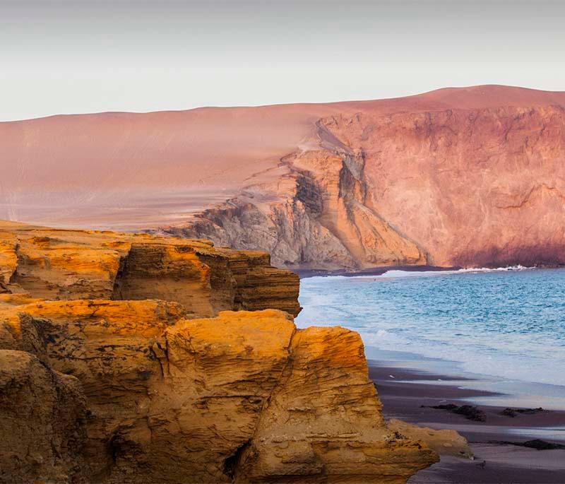 Paracas National Reserve - A coastal reserve known for its unique desert landscapes and diverse marine wildlife.