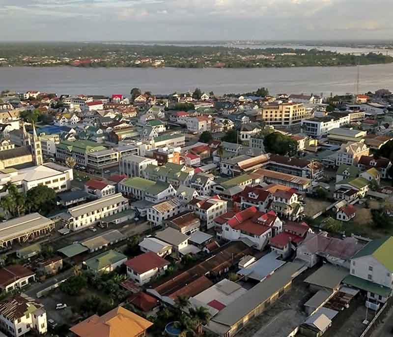 Paramaribo - Historic Inner City: UNESCO World Heritage site with colonial architecture and vibrant culture.