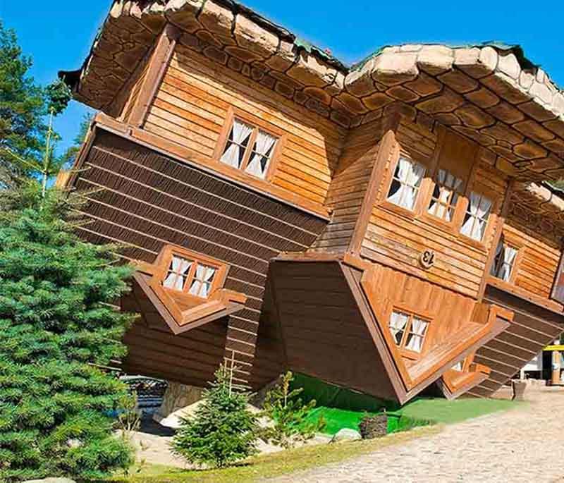 Park of Miniature Pomeranian Dwellings, Szymbark - Open-air museum with miniature traditional houses.