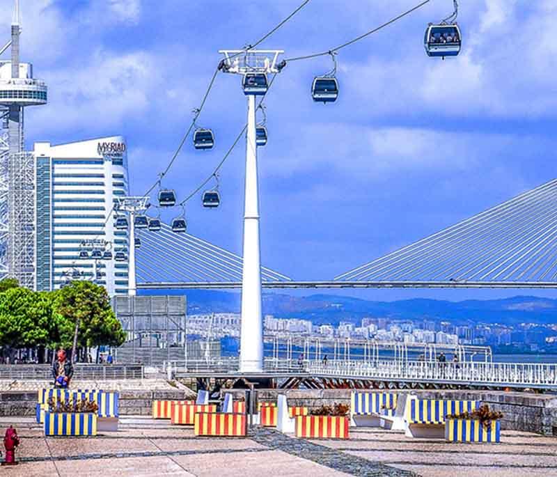 Parque das Naçoes - A modern Lisbon district with contemporary architecture, an oceanarium, and cultural attractions.