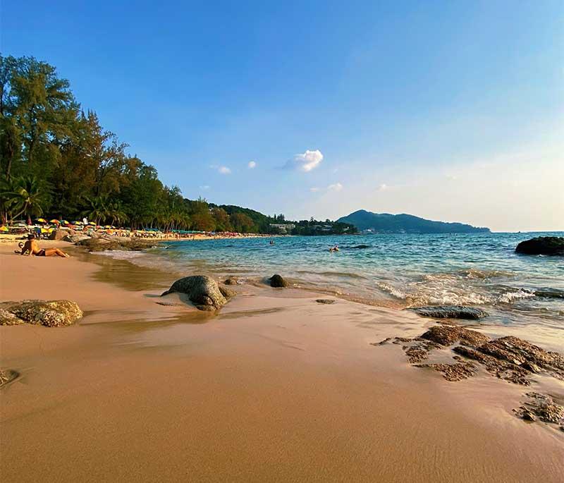 Patong Beach, Phuket - A popular beach known for its lively nightlife, shopping, and water activities.