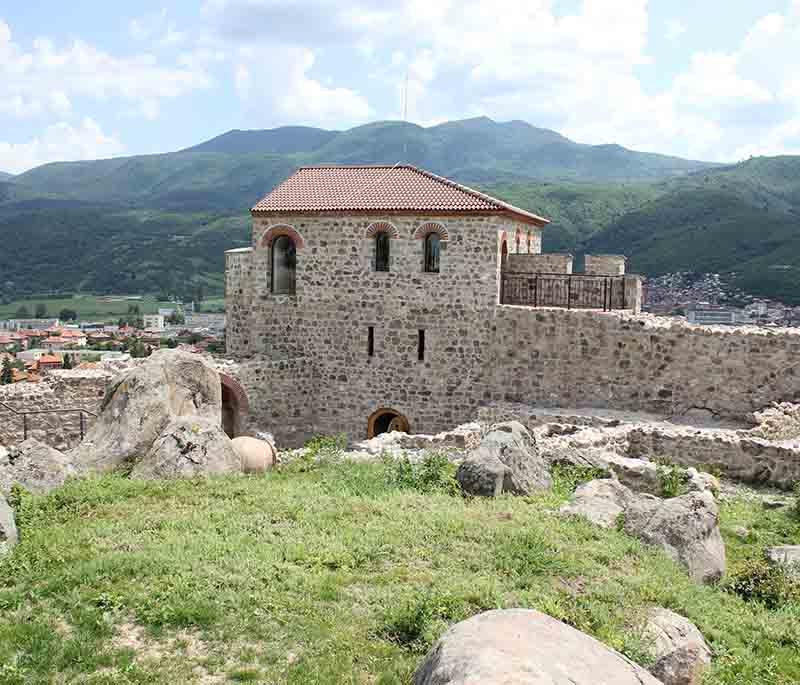 Peshtera, a town in the Rhodope Mountains, known for its natural beauty, historic churches, and ancient caves.