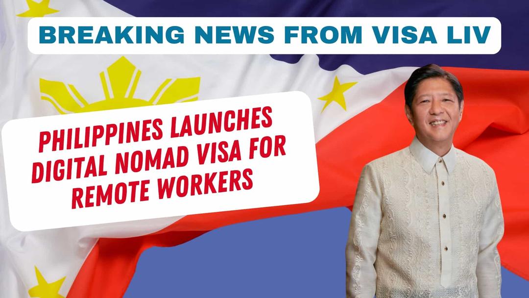Philippines introduces digital nomad visa, allowing remote workers to live and work in the country legally.
