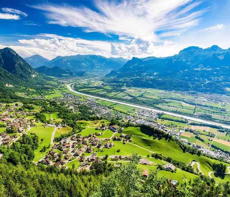 Planken - A small village in Liechtenstein known for its scenic mountain views, hiking trails, and tranquil ambiance.