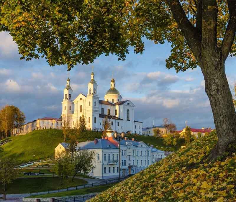 Polotsk, one of Belarus' oldest cities, rich in history, ancient architecture, and cultural significance.