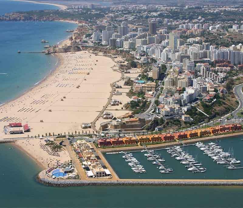 Portimao - A vibrant town in the Algarve, known for its lively marina, beautiful beaches, and rich maritime heritage.