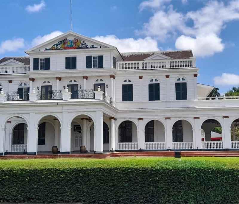 Presidential Palace - Official residence of Suriname's President, a significant historical and architectural icon.