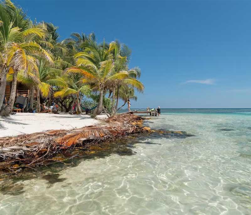 Providencia Island, offering pristine beaches, coral reefs, and a laid-back atmosphere perfect for diving and relaxation.