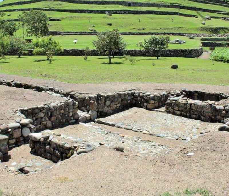 Pumapungo Archaeological Park, located in Cuenca, showcasing ancient Inca ruins and ethnographic exhibits.