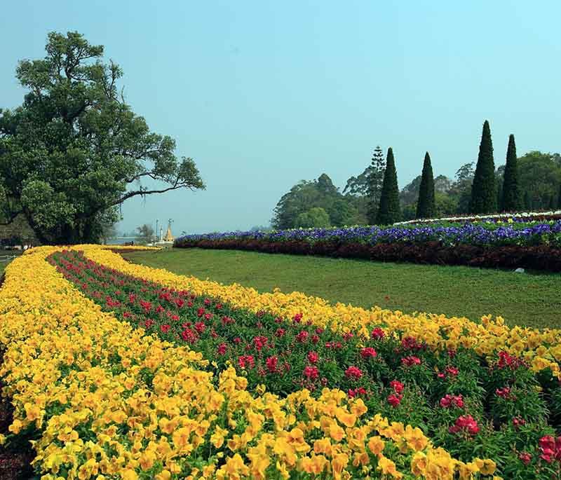 Pyin Oo Lwin (Maymyo) - A former British hill station known for its cool climate, gardens, and colonial architecture.