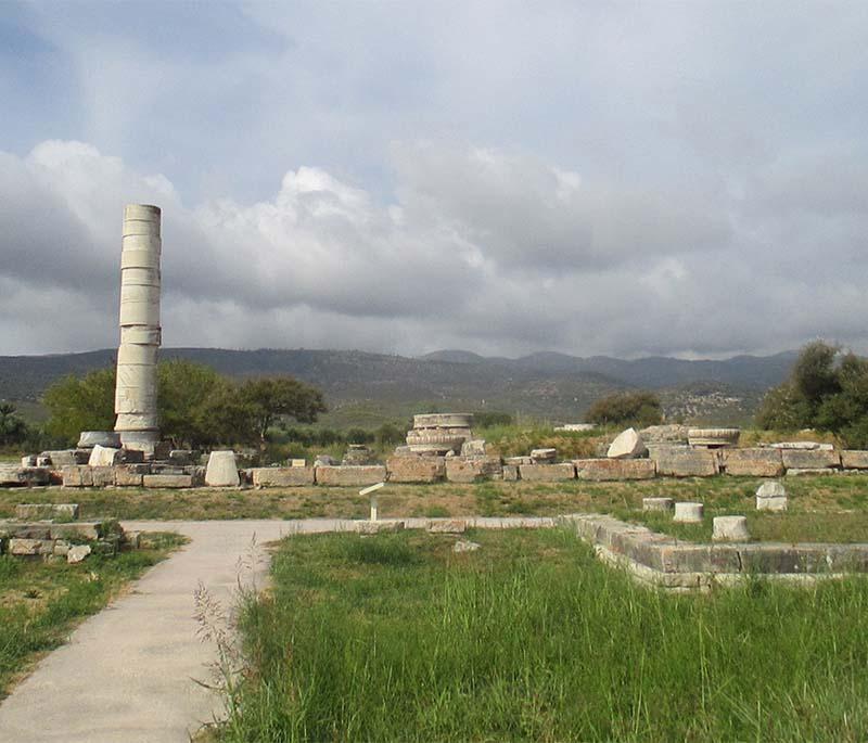 Pythagoreion and Heraion of Samos, significant archaeological sites on Samos, including a large temple of Hera.