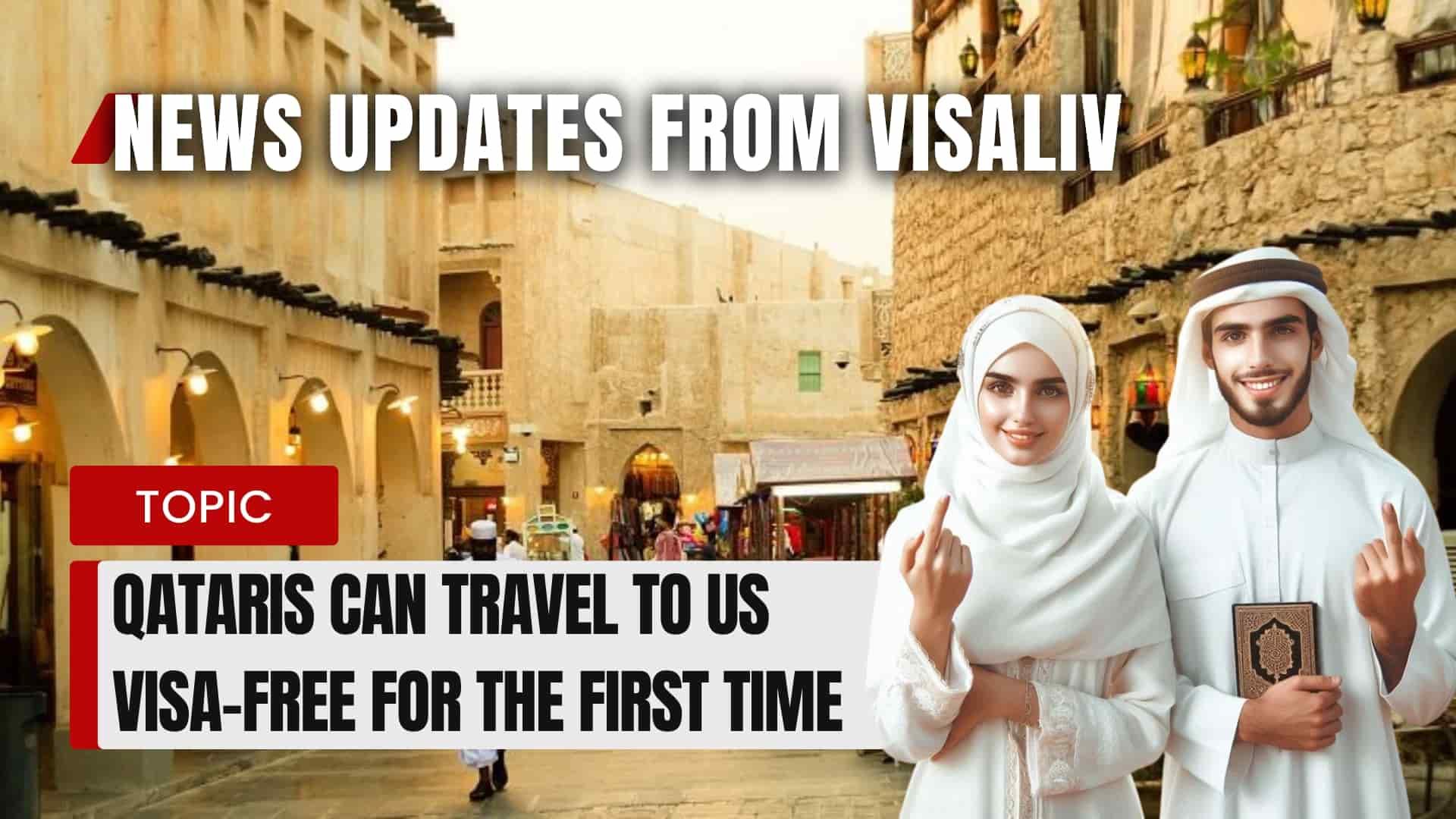 Qataris can now travel to the US visa-free for the first time, allowing greater access and opportunities for travel.