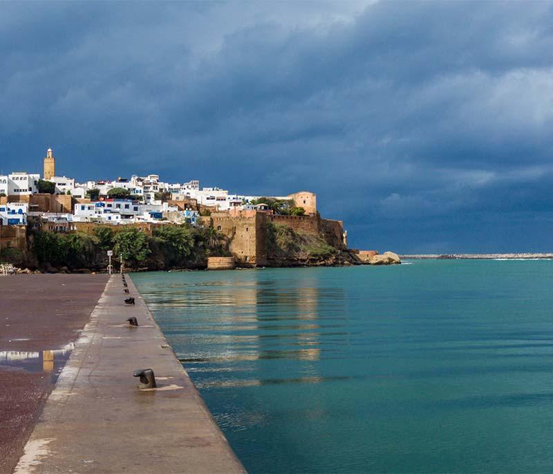 Rabat - The Capital City: Features grand boulevards, green spaces, and important historic sites, including the Royal Palace.