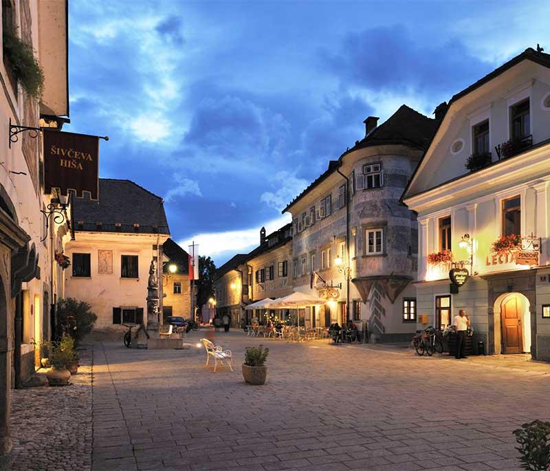 Radovljica Old Town - A charming historic town known for its well-preserved medieval architecture and lively cultural scene.