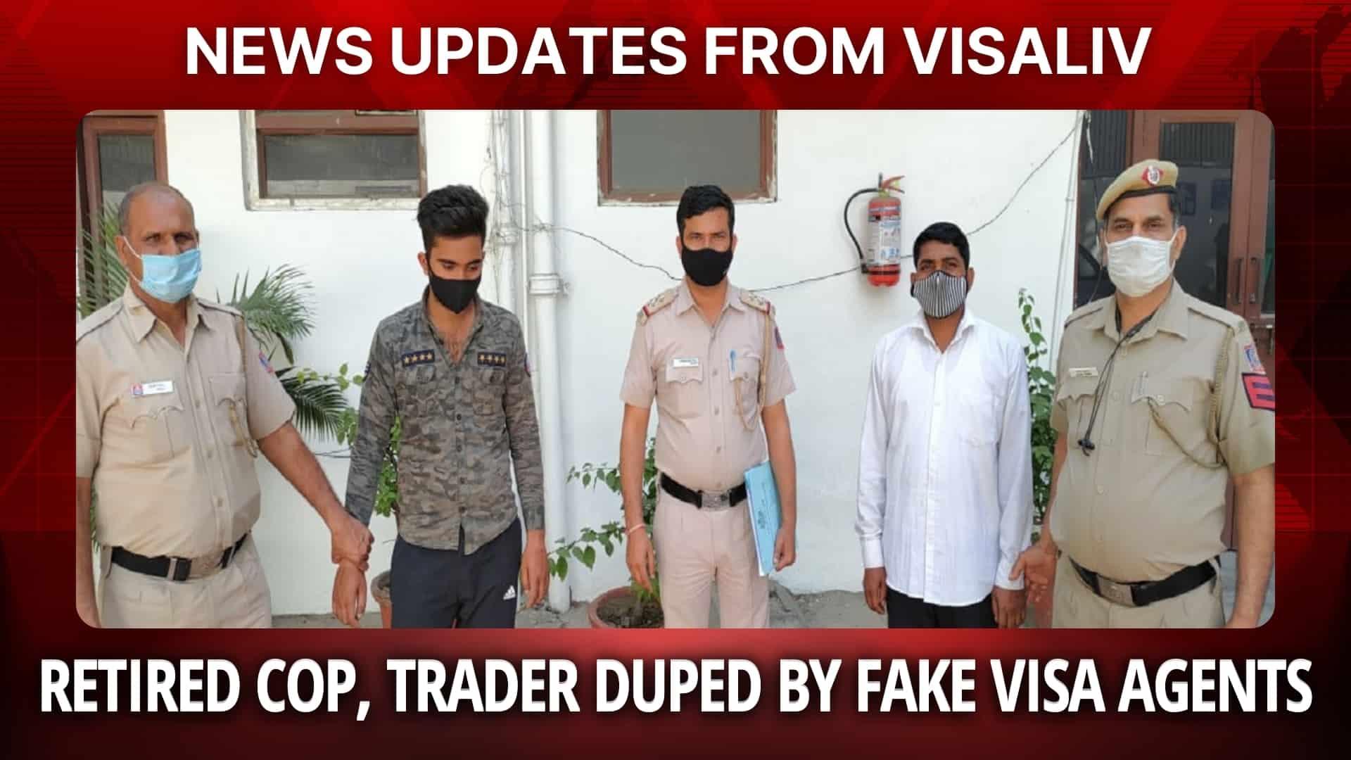 Retired cop and trader scammed by fake visa agents, revealing the dangers of fraud and the need for verifying visa services.