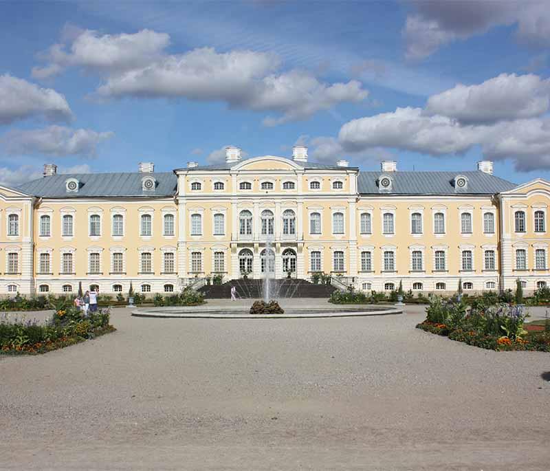 Rundale Palace: Latvia's Rundale Palace, a baroque gem with stunning gardens, is called the Versailles of Latvia.