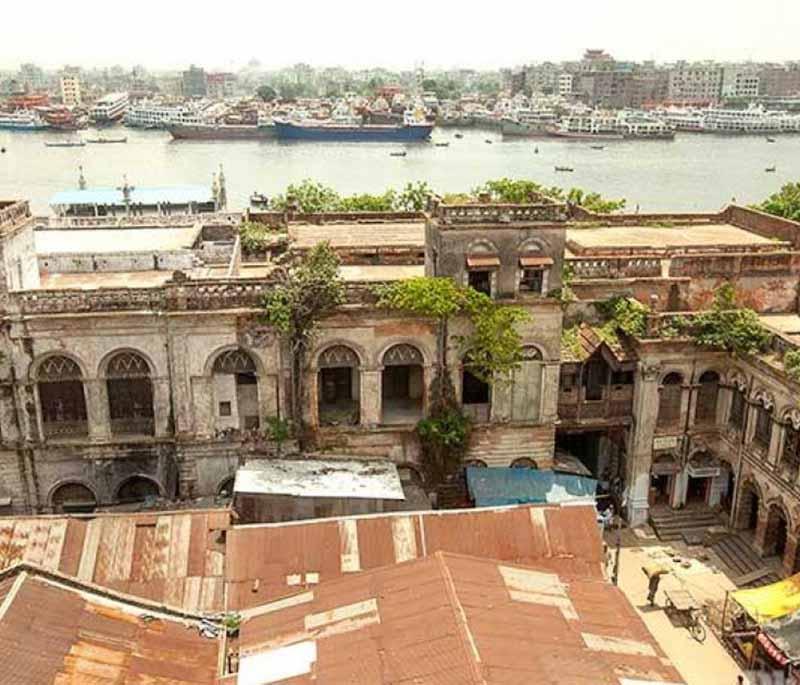 Ruplal House, Dhaka, showcasing the historic mansion reflecting the architectural heritage of Dhaka.