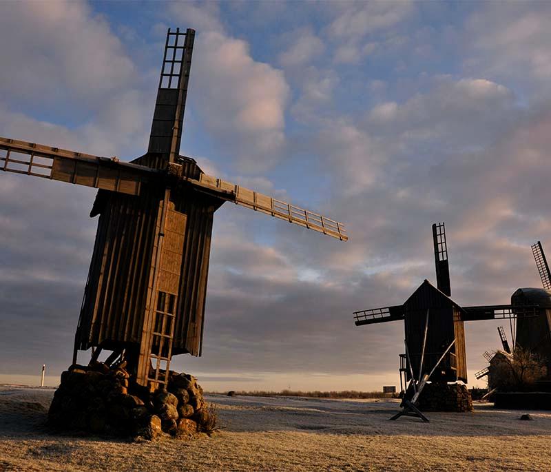 Saaremaa Island, Estonia's largest island, known for unique nature, villages, and historic Kuressaare Castle.