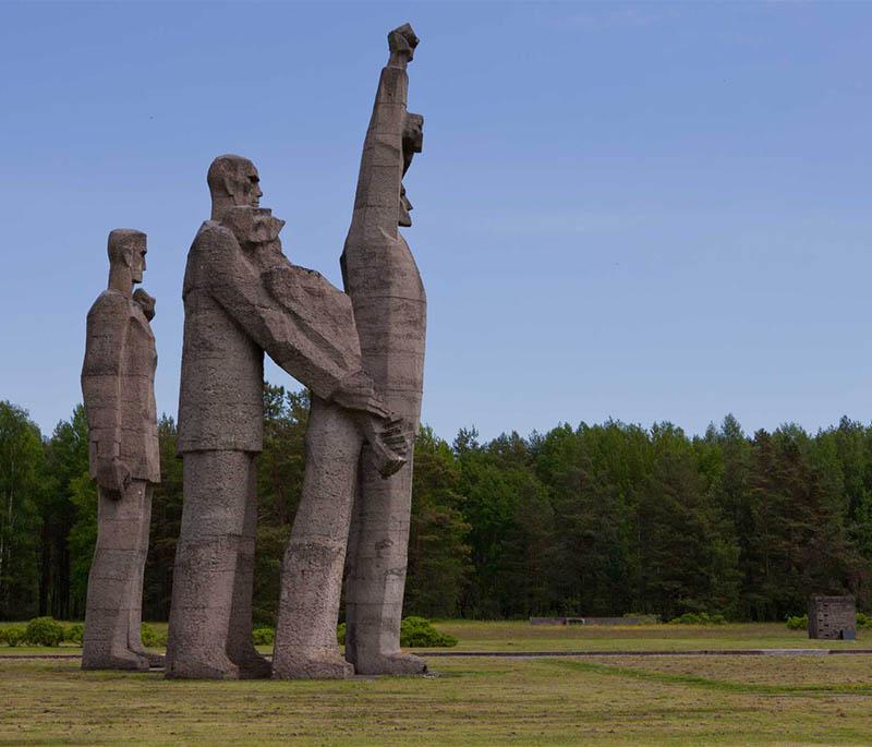 Salaspils Memorial Ensemble: Memorial site dedicated to victims of the Salaspils concentration camp.